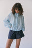 CLARA SHIRRED WINDBREAKER