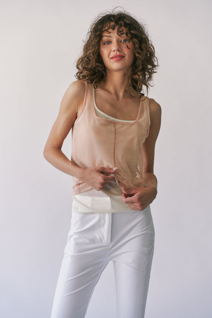 HARPER LAYERED MESH TANK